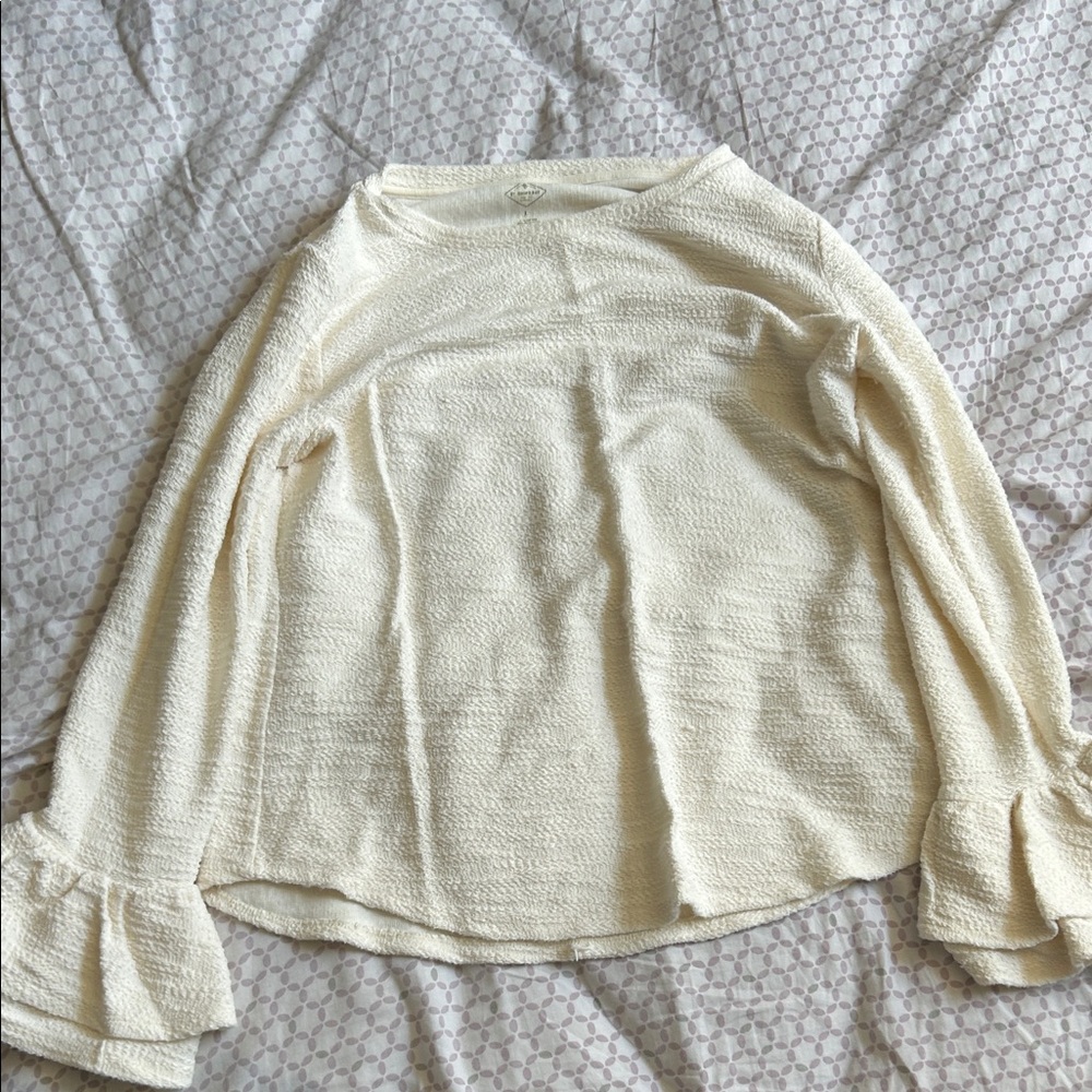 Elegant Cream Blouse